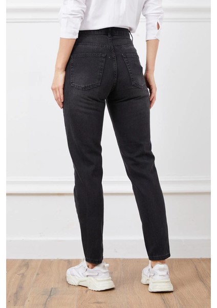 Yüksek Bel Mont Jean Pantolon indirimleri