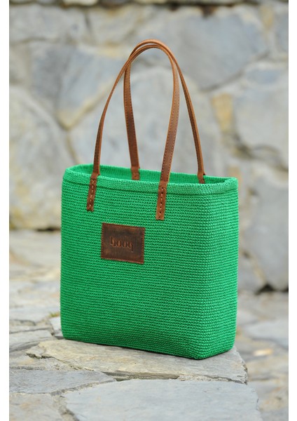 Yeşili El Yapımı Omuz Çantası fiyatları