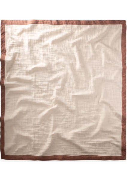 Kalın Biyeli Çift Kat Ham Battaniye 85X90 Cm Kahverengi indirimleri