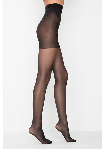 6'lı Eko Paket Penti Sıluet Korseli Külotlu Çorap - Corset Pantyhose-Pentilicious