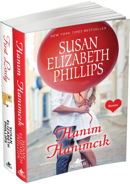 Susan Elizabeth Phillips Romantik Kitaplar Seti (2 Kitap) Hanım Hanımcık - First Lady