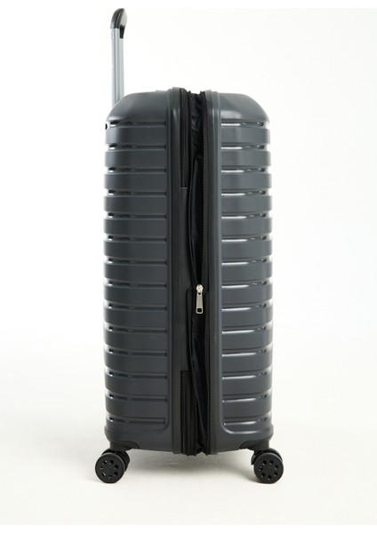 Körüklü(Genişleyebilen) Silikon Kırılmaz (Polipropilen) 3'lü Valiz Seti