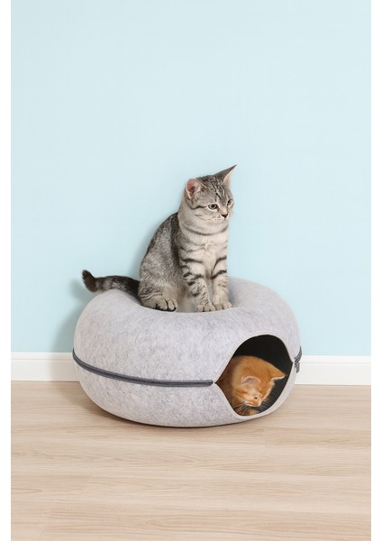 Donut Kedi Tuneli - Donut Kedi Yatağı