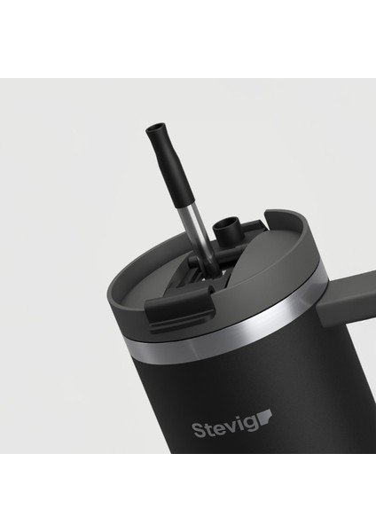 2 Moods Tuck-In Tumbler Sızdırmaz Çelik Termos 900 ml Black ST-236 fırsatları