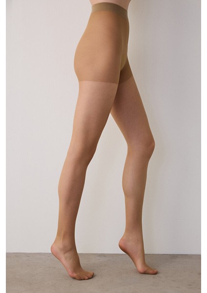 6'lı Eko Paket Fit 15 Parlak Ince Külotlu Çorap - Shıny Thın Pantyhose