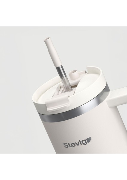 2 Moods Tuck-In Tumbler Sızdırmaz Çelik Termos 900 ml White Sand ST-242 fırsatları