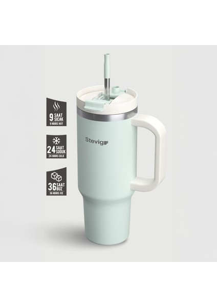 2 Moods Tuck-In Tumbler Sızdırmaz Çelik Termos 900 ml Sprout Green ST-240 fiyatları