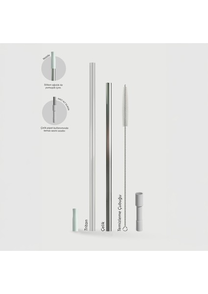 2 Moods Tuck-In Tumbler Sızdırmaz Çelik Termos 900 ml Sprout Green ST-240