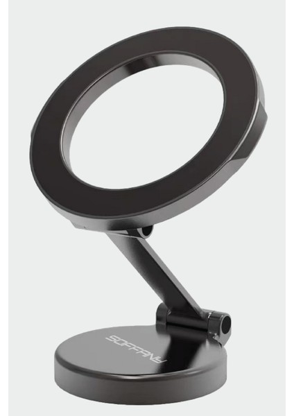 HY-860 360° Metal Torpido Üstü Magsafe Uyumlu Telefon Tutucu