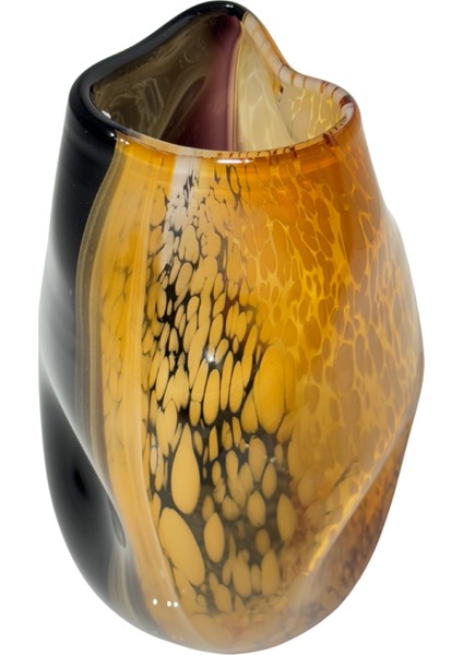 Turuncu & Siyah Cam Vazo fiyatları