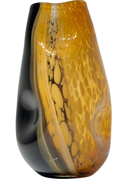 Turuncu & Siyah Cam Vazo modelleri