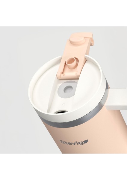 2 Moods Tuck-In Tumbler Sızdırmaz Çelik Termos 900 ml Bisque ST-239 modelleri