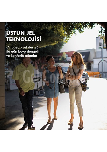 GC14 | Yumuşak Jel, Rahat, Konfor, Günlük ve Spor Ayakkabılar İçin Ortopedik Destekli İç Tabanlık modelleri
