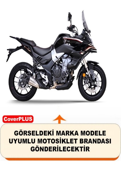 Voge 500 Ds Arka Çanta Uyumlu (Gri) Motorsiket Brandası Motor Örtüsü Çadır Su Geçirmez Motosiklet Kılıfı Motor Brandası fiyatları