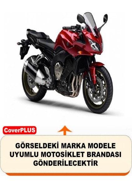 Yamaha Fz1 Fazer Arka Çanta Uyumlu (Gri) Motorsiket Brandası Motor Örtüsü Çadır Su Geçirmez Motosiklet Kılıfı Motor Brandası fiyatları