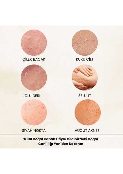 %100 Doğal Kabak Eldiven Kese Peeling Cilt Arındırma Siyah Nokta ve Ölü Deri Karşıtı Tüm Cilt Tipleri modelleri