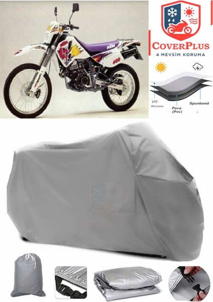 Ktm 400 Lc4 Egs - E Gri Motorsiket Brandası Motor Örtüsü Çadır Su Geçirmez Motosiklet Kılıfı Motor Brandası