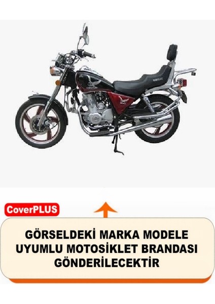 Arora Ym 150-A Arka Çanta Uyumlu (Gri) Motorsiket Brandası Motor Örtüsü Çadır Su Geçirmez Motosiklet Kılıfı Motor Brandası fiyatları