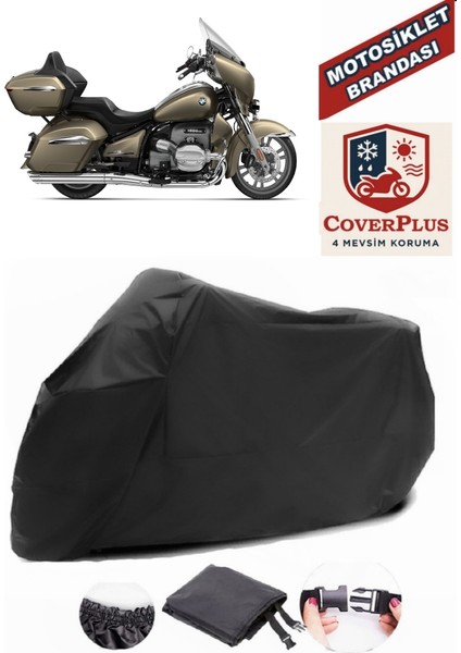 Bmw R 18 Transcontınental Siyah Motorsiket Brandası Motor Örtüsü Çadır Su Geçirmez Motosiklet Kılıfı Motor Brandası