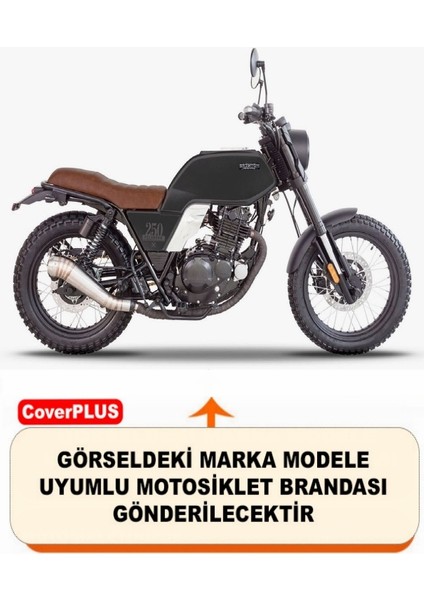 Brixton Felsberg 250 Siyah Arka Çanta Uyumlu Motorsiket Brandası Motor Örtüsü Çadır Su Geçirmez Motosiklet Kılıfı Motor Brandası fiyatları