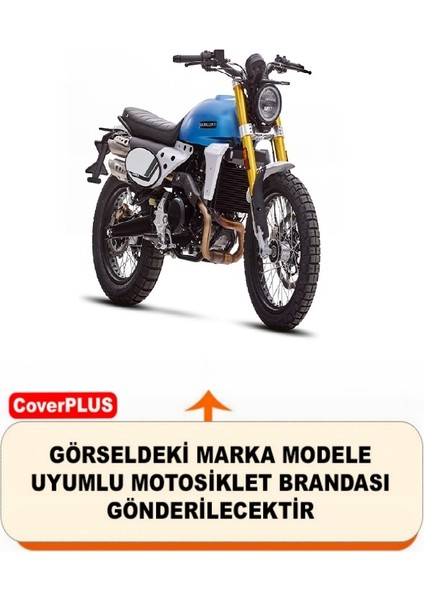 Caballero 500 Scrambler Siyah Arka Çanta Uyumlu Motorsiket Brandası Motor Örtüsü Çadır Su Geçirmez Motosiklet Kılıfı Motor Brandası fiyatları