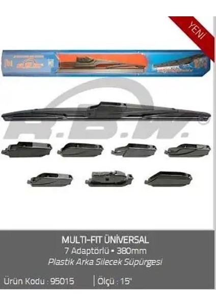 95015 Arka Silecek Supurgesi