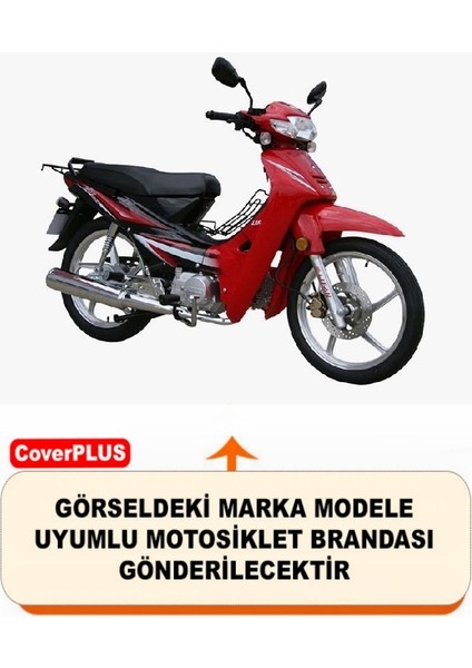 Çelik Motor Cup 110 Siyah Arka Çanta Uyumlu Motorsiket Brandası Motor Örtüsü Çadır Su Geçirmez Motosiklet Kılıfı Motor Brandası fiyatları