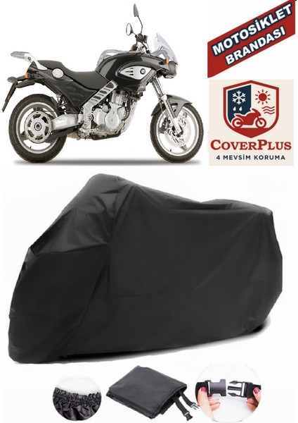 Bmw F 650 Cs Siyah Motorsiket Brandası Motor Örtüsü Çadır Su Geçirmez Motosiklet Kılıfı Motor Brandası
