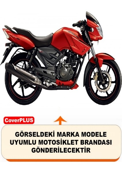 Tvs Apache Rtr 150 Arka Çanta Uyumlu (Gri) Motorsiket Brandası Motor Örtüsü Çadır Su Geçirmez Motosiklet Kılıfı Motor Brandası fiyatları