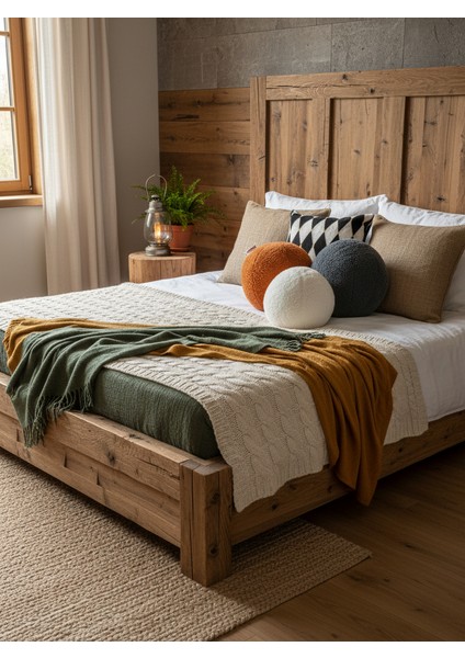 3- Lü Top Kırlent / Yastık 1 Büyük Antrasit/ Yastık 1 Büyük Kiremit / 1 Küçük Ekru ( 42CM / 25CM) fırsatları