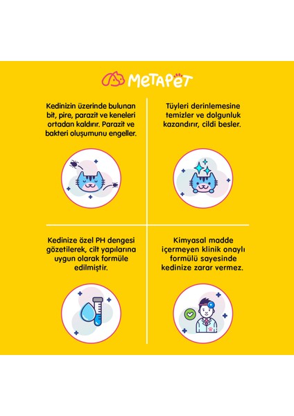 Kedi Kuru Şampuan (Bit Pire Dış Parazit Tasması Tarağı Ile Kullanılabilir) fiyatları