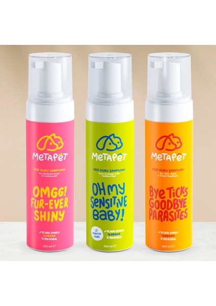 Kedi Kuru Şampuan (Bit Pire Dış Parazit Tasması Tarağı Ile Kullanılabilir) indirimleri