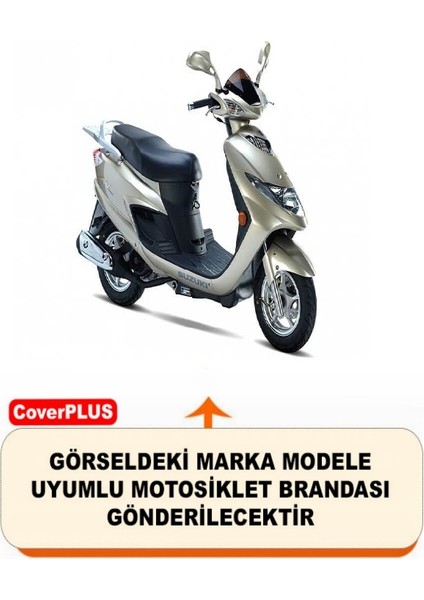 Suzuki An 125 Hk Arka Çanta Uyumlu (Gri) Motorsiket Brandası Motor Örtüsü Çadır Su Geçirmez Motosiklet Kılıfı Motor Brandası fiyatları