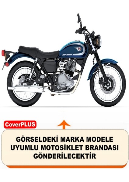 Kawasaki W 230 Arka Çanta Uyumlu (Gri) Motorsiket Brandası Motor Örtüsü Çadır Su Geçirmez Motosiklet Kılıfı Motor Brandası fiyatları