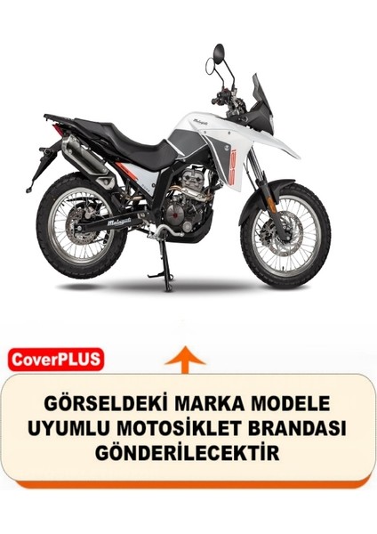 Malaguti Dune 125 Adventure Arka Çanta Uyumlu (Gri) Motorsiket Brandası Motor Örtüsü Çadır Su Geçirmez Motosiklet Kılıfı Motor Brandası fiyatları