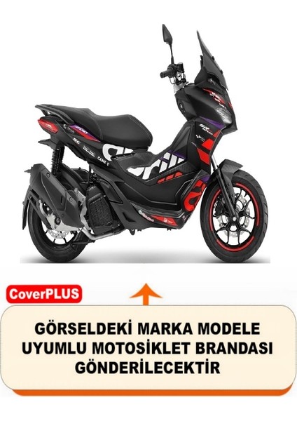 Aprilia Sr Gt 200 Siyah Motorsiket Brandası Motor Örtüsü Çadır Su Geçirmez Motosiklet Kılıfı Motor Brandası fiyatları