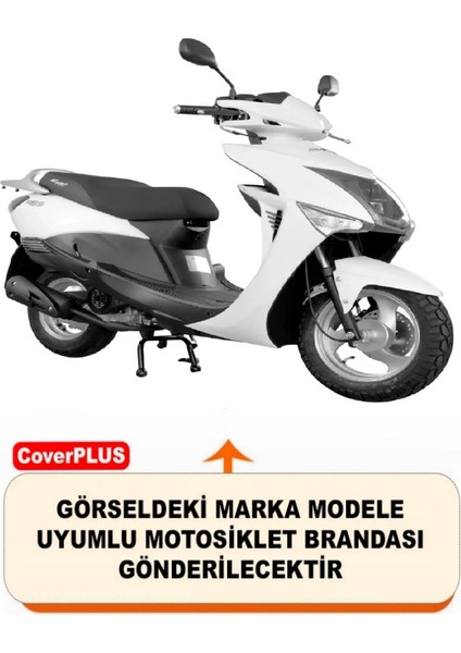 Volta Rs5 Arka Çanta Uyumlu (Gri) Motorsiket Brandası Motor Örtüsü Çadır Su Geçirmez Motosiklet Kılıfı Motor Brandası fiyatları