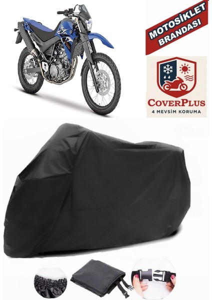 Yamaha Xt 660 R Siyah Motorsiket Brandası Motor Örtüsü Çadır Su Geçirmez Motosiklet Kılıfı Motor Brandası