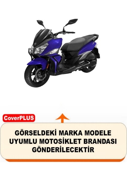 Sym Jet 14 Siyah Arka Çanta Uyumlu Motorsiket Brandası Motor Örtüsü Çadır Su Geçirmez Motosiklet Kılıfı Motor Brandası fiyatları