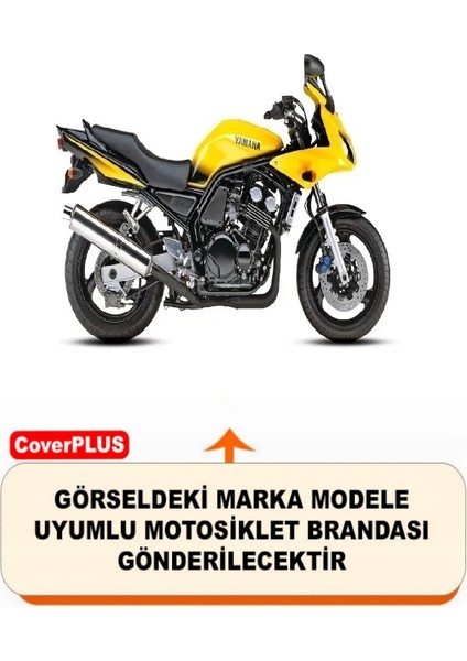 Yamaha FZS600 Arka Çanta Uyumlu (Gri) Motorsiket Brandası Motor Örtüsü Çadır Su Geçirmez Motosiklet Kılıfı Motor Brandası fiyatları