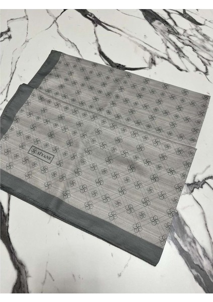 Siyane Monogram Şal - 5