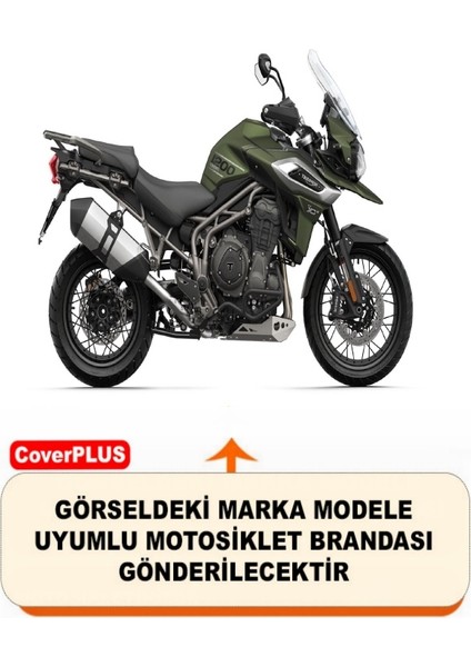 Triumph Tiger 1200 Xrx Siyah Arka Çanta Uyumlu Motorsiket Brandası Motor Örtüsü Çadır Su Geçirmez Motosiklet Kılıfı Motor Brandası fiyatları