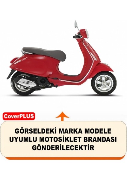 Vespa Primavera 50 Red Siyah Arka Çanta Uyumlu Motorsiket Brandası Motor Örtüsü Çadır Su Geçirmez Motosiklet Kılıfı Motor Brandası fiyatları