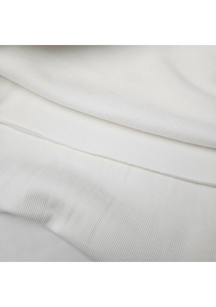 Üç Iplik Şardonlu Kumaş | Ekru - Kombin Kaşkorsesi modelleri