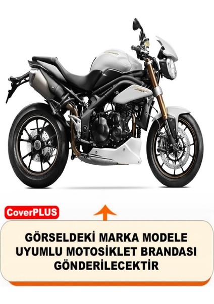 Triumph Speed Triple Siyah Motorsiket Brandası Motor Örtüsü Çadır Su Geçirmez Motosiklet Kılıfı Motor Brandası fiyatları