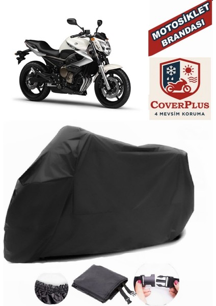 Yamaha Xj 600 Diversion Siyah Motorsiket Brandası Motor Örtüsü Çadır Su Geçirmez Motosiklet Kılıfı Motor Brandası