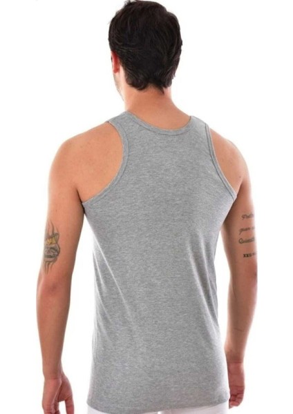 Pamuklu Erkek Spor Atleti - Ribana Kumaş, Askılı 6'lı Ekonomik Paket - TER0118 fiyatları