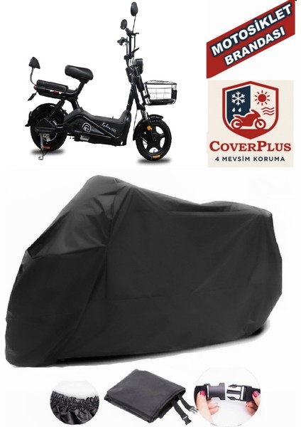 Stmax Kobra 500 Siyah Motorsiket Brandası Motor Örtüsü Çadır Su Geçirmez Motosiklet Kılıfı Motor Brandası
