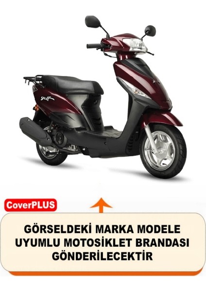 Kuba Golf 100 Arka Çanta Uyumlu (Gri) Motorsiket Brandası Motor Örtüsü Çadır Su Geçirmez Motosiklet Kılıfı Motor Brandası fiyatları