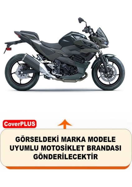 Kawasaki Z7 Hybrıd Arka Çanta Uyumlu (Gri) Motorsiket Brandası Motor Örtüsü Çadır Su Geçirmez Motosiklet Kılıfı Motor Brandası fiyatları